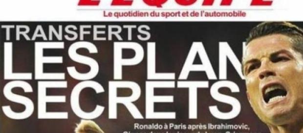 L'Équipe revela os planos do PSG L'Équipe revela os planos do PSG