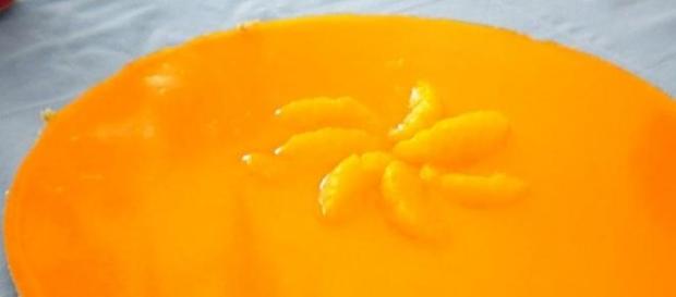 Pastel de queso a la naranja Pastel de queso a la naranja