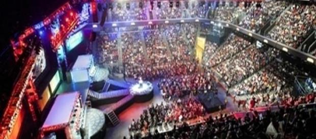 Recinto de la LCS de LoL. Recinto de la LCS de LoL.