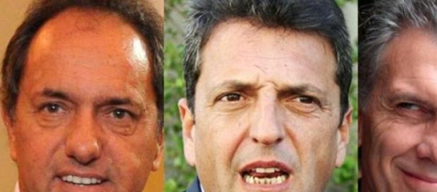 Scioli, Massa, Macri. La batalla por las PASO Scioli, Massa, Macri. La batalla por las PASO