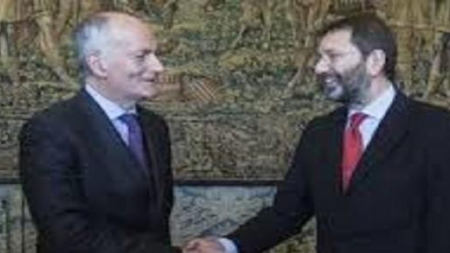 Il Prefetto di Roma Gabrielli e il Sindaco Marino