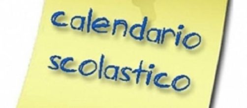 Calendario scolastico 2015/16