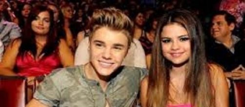 Selena Gomez con l'ex ragazzo Justin Bieber.