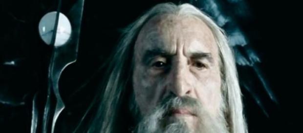 Christopher Lee interpretó a Saruman Christopher Lee interpretó a Saruman
