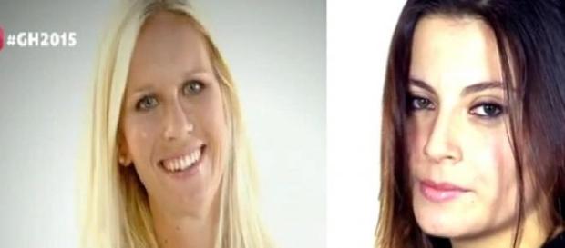 Las dos candidatas: Belén y Ángela Las dos candidatas: Belén y Ángela