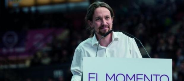 Pablo Iglesias: slogan "El momento es ahora" Pablo Iglesias: slogan "El momento es ahora"