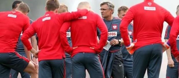 Adam Nawałka na zgrupowaniu reprezentacji Polski. Adam Nawałka na zgrupowaniu reprezentacji Polski.