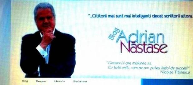 Adrian Năstase şi blogul său Adrian Năstase şi blogul său