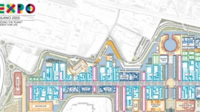 Expo 2015 Milano piantina