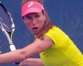 Konta’s run in Nottingham comes to an end