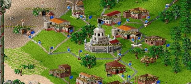 Hier sieht man den zweiten Teil der Siedler Reihe Hier sieht man den zweiten Teil der Siedler Reihe