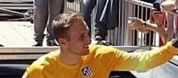 Oblak con el Atlético de Madrid Oblak con el Atlético de Madrid
