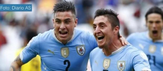 Uruguay le ganó uno por cero a Jamaica Uruguay le ganó uno por cero a Jamaica