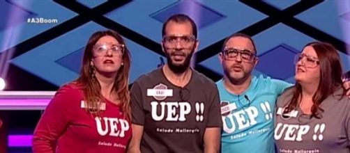 Los concursantes del equipo UEP!