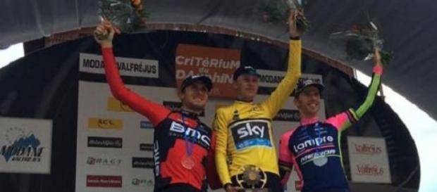 Chris Froome, maillot jaune final de ce Dauphiné Chris Froome, maillot jaune final de ce Dauphiné