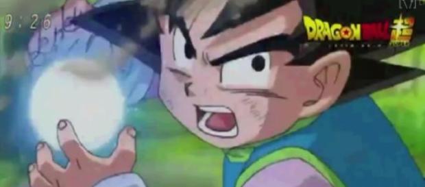 Imagen de Goten lanzando un ataque Imagen de Goten lanzando un ataque