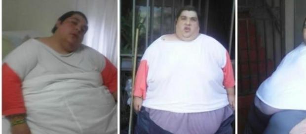 Isabella Jazmín com obesidade mórbida. Isabella Jazmín com obesidade mórbida.