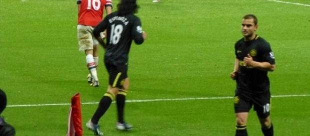 Maloney's (right) deflected shot earned the draw Maloney's (right) deflected shot earned the draw