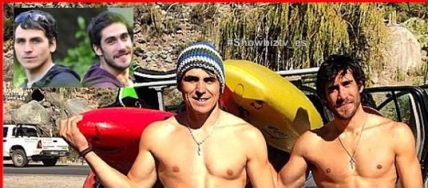 Pedro y Pangal luego de un entreno Pedro y Pangal luego de un entreno