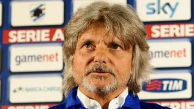 Massimo Ferrero, presidente della Samp