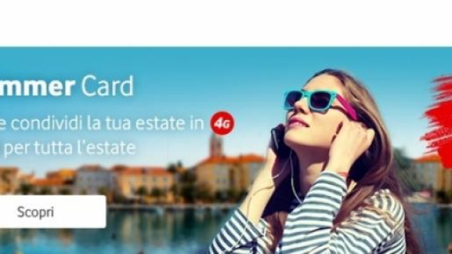 Vodafone Summer Card 2015 con 6GB a 10&euro;