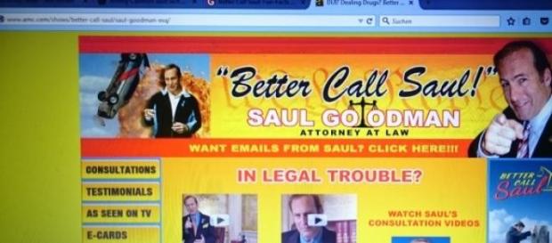 „Better Call Saul“-Homepage gibt es wirklich „Better Call Saul“-Homepage gibt es wirklich