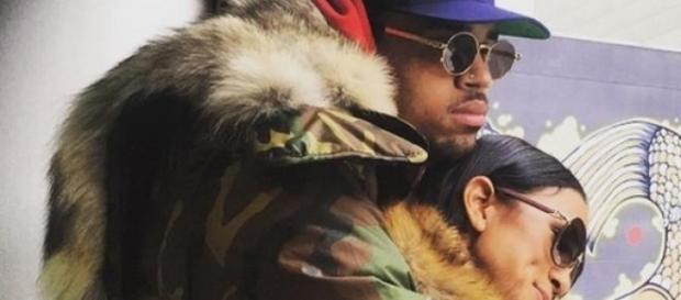 Chris Brown und Karrueche Tran in guten Zeiten. Chris Brown und Karrueche Tran in guten Zeiten.