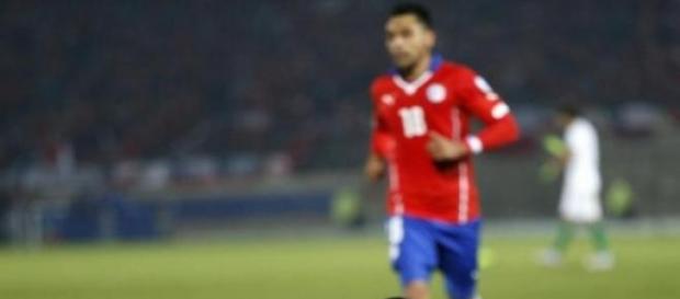 Festejo chileno por una goleada estupenda Festejo chileno por una goleada estupenda