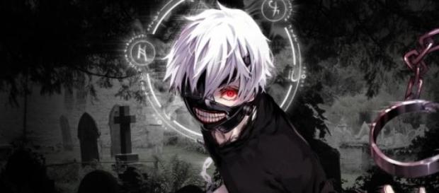 Imagen del anime Tokyo Ghoul. Imagen del anime Tokyo Ghoul.