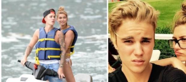 Justin Bieber e Hailey Baldwin em Miami Justin Bieber e Hailey Baldwin em Miami