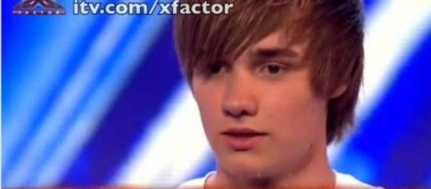 Liam Payne há cinco anos atrás, no Factor X Liam Payne há cinco anos atrás, no Factor X