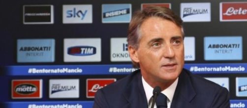 L'allenatore dell'Inter, Roberto Mancini