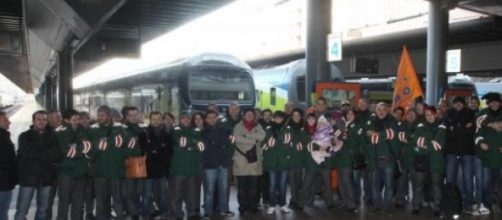 Personale di Trenord in sciopero