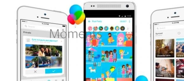 La app Momentos comparte fotos en forma privada La app Momentos comparte fotos en forma privada
