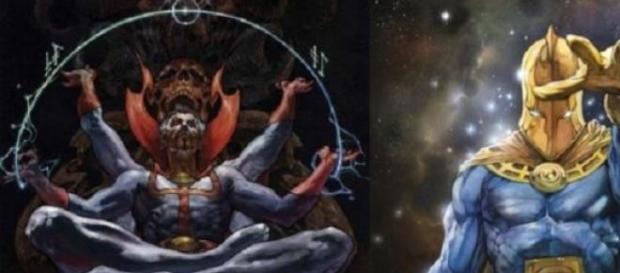 Titanes comiqueros, Dr. Strange y Dr. Fate Titanes comiqueros, Dr. Strange y Dr. Fate