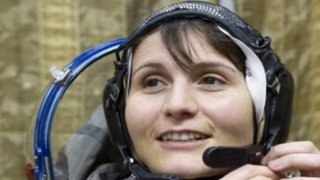 L'astronauta italiana Samantha Cristoforetti