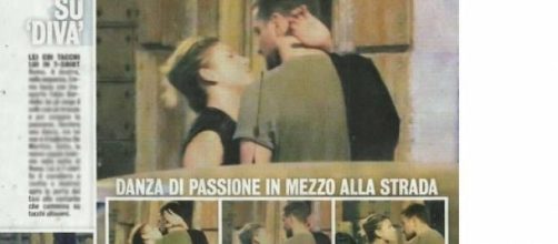 I primi baci di Emma Marrone e Fabio Borriello.