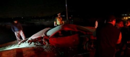 Incidente Ferrari 458 Arturo Vidal