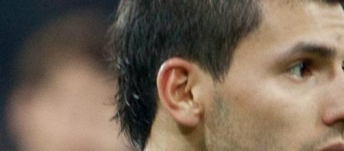 Mirada de gol. Agüero, autor del único tanto.