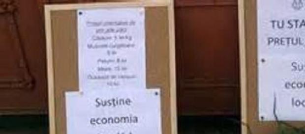 un brasovean isi vinde marfa un brasovean isi vinde marfa