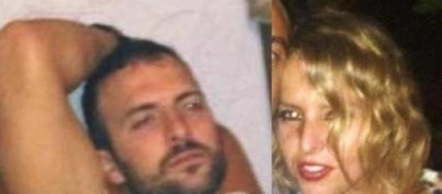 Un'immagine della giovane coppia Un'immagine della giovane coppia