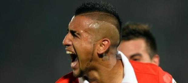 Vidal est un pilier de la sélection chilienne Vidal est un pilier de la sélection chilienne