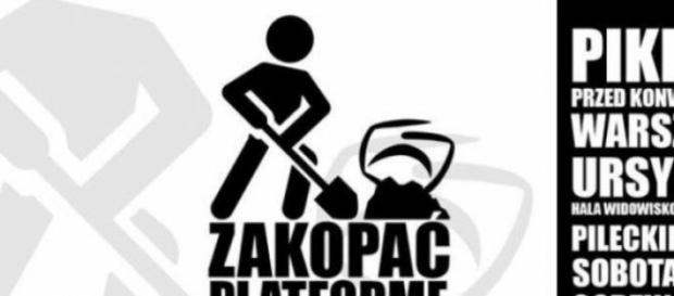 Zakopać Platformę (foto Facebook events) Zakopać Platformę (foto Facebook events)