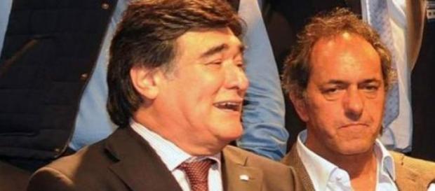 Carlos A. Zannini junto a Daniel Scioli Carlos A. Zannini junto a Daniel Scioli