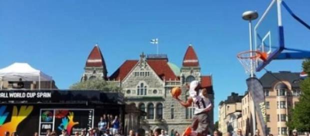 César Carapinha em torneio de rua César Carapinha em torneio de rua