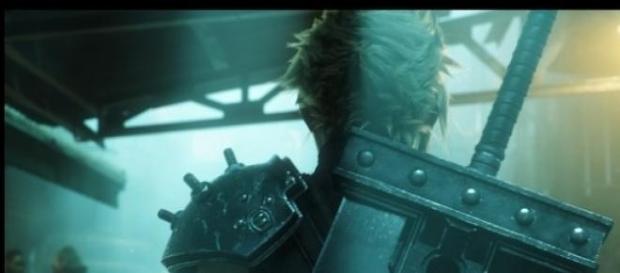 Cloud de Final Fantasy 7 en su remake Cloud de Final Fantasy 7 en su remake
