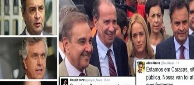 Comitiva de senadores é hostilizada na Venezuela Comitiva de senadores é hostilizada na Venezuela