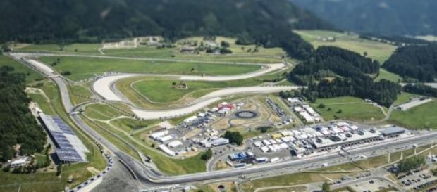 Malowniczo położony Red Bull Ring, Austria Malowniczo położony Red Bull Ring, Austria