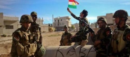 'EI' fue vencido en Tal Abyad por fuerzas Kurdas