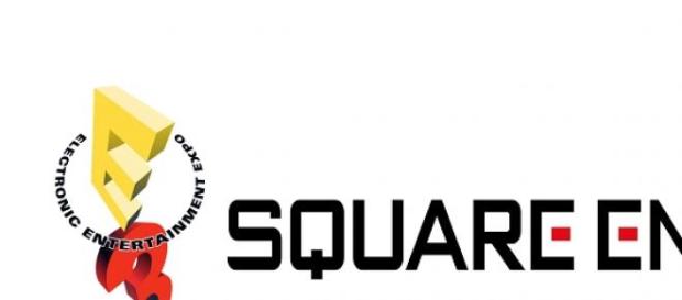 Square Enix y el logo de la E3. Square Enix y el logo de la E3.